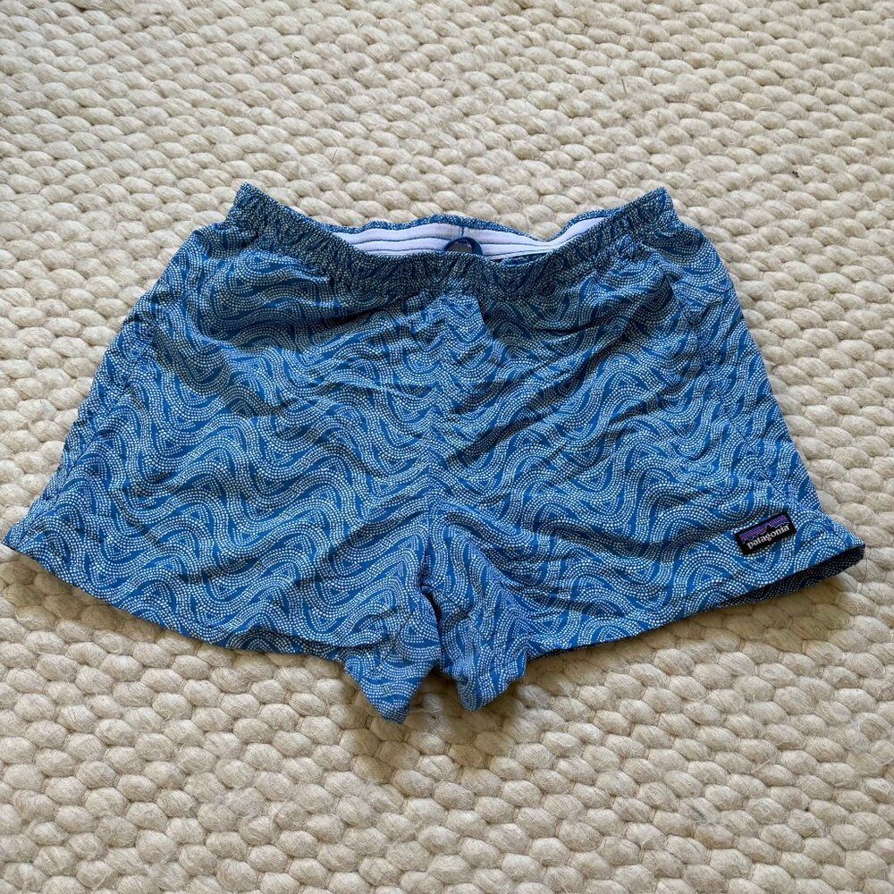 Patagonia Women Baggies 5 Inch Shorts Rare Pattern
